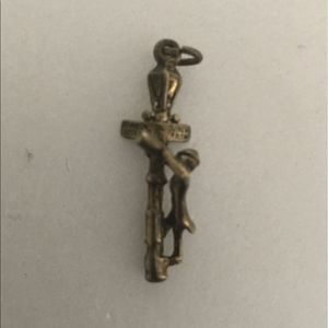 Sterling Silver New Orlean lamp-post partier charm